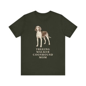 Treeing Walker Coonhound Mom Shirt, Vintage Dog Sketch Tee, Dog Mom Gift