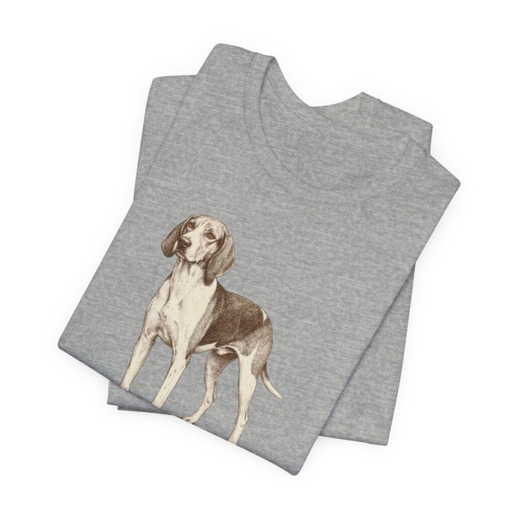 Treeing Walker Coonhound Mom Shirt, Vintage Dog Sketch Tee, Dog Mom Gift