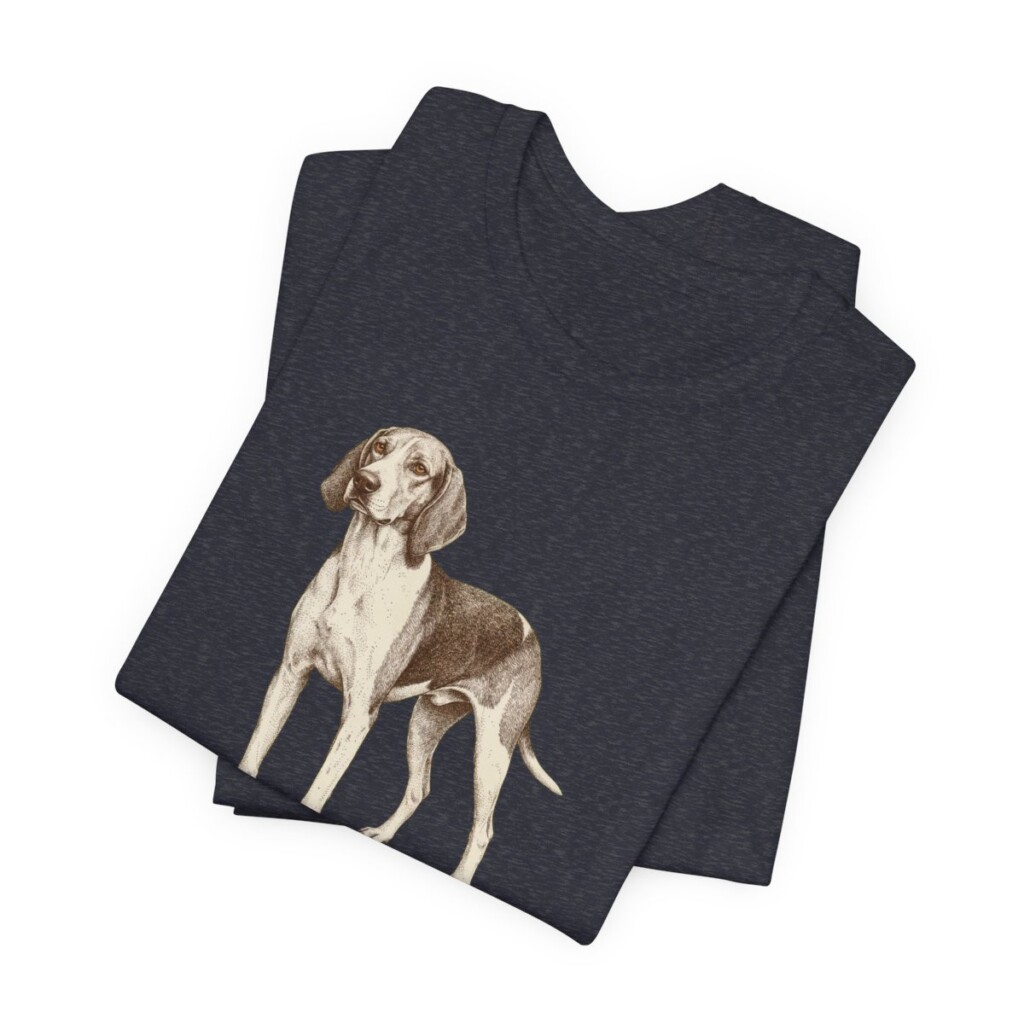 Treeing Walker Coonhound Lover Shirt, Vintage Dog Sketch Tee, Dog Lover Gift