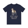 Treeing Walker Coonhound Humor Shirt, Vintage Dog Sketch Tee, Dog Humor Gift