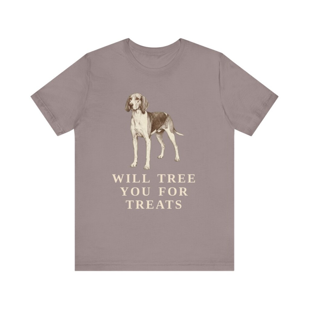 Treeing Walker Coonhound Humor Shirt, Vintage Dog Sketch Tee, Dog Humor Gift