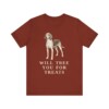Treeing Walker Coonhound Humor Shirt, Vintage Dog Sketch Tee, Dog Humor Gift