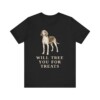 Treeing Walker Coonhound Humor Shirt, Vintage Dog Sketch Tee, Dog Humor Gift