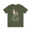 Treeing Walker Coonhound Humor Shirt, Vintage Dog Sketch Tee, Dog Humor Gift