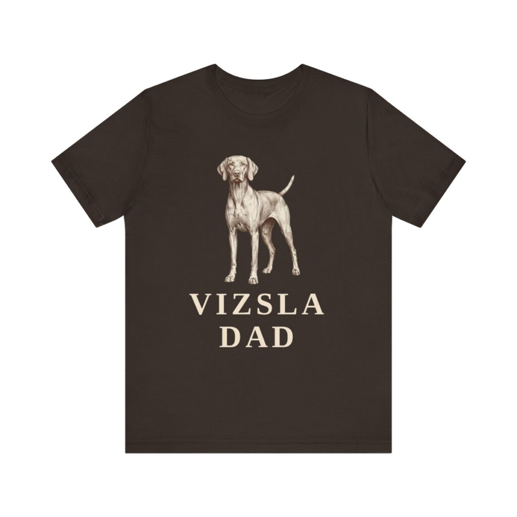 Vizsla Dad Shirt, Vintage Dog Sketch Tee, Dog Dad Gift