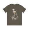 Vizsla Dad Shirt, Vintage Dog Sketch Tee, Dog Dad Gift