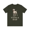 Vizsla Dad Shirt, Vintage Dog Sketch Tee, Dog Dad Gift