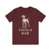 Vizsla Dad Shirt, Vintage Dog Sketch Tee, Dog Dad Gift