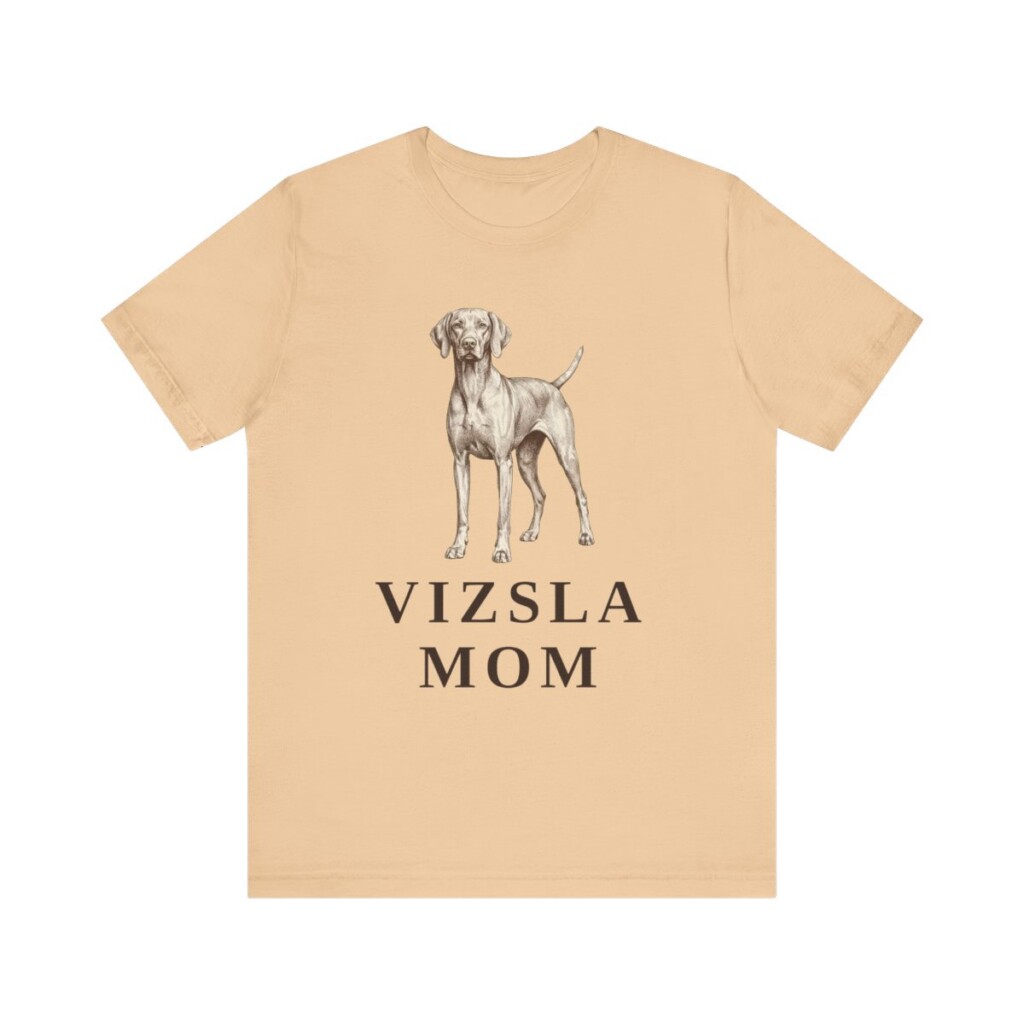 Vizsla Mom Shirt, Vintage Dog Sketch Tee, Dog Mom Gift Vizsla Mom Shirt, Vintage Dog Sketch Tee, Dog Mom Gift