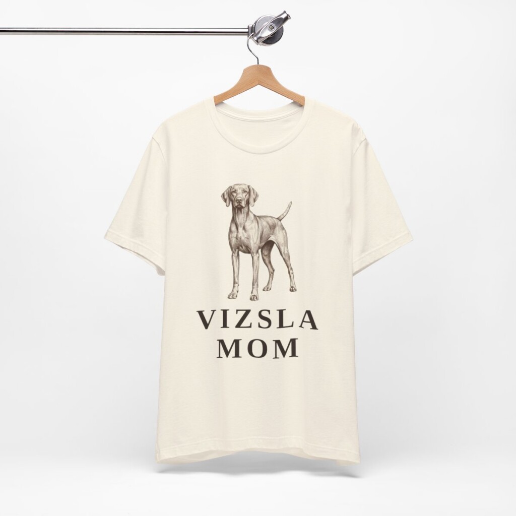 Vizsla Mom Shirt, Vintage Dog Sketch Tee, Dog Mom Gift Vizsla Mom Shirt, Vintage Dog Sketch Tee, Dog Mom Gift