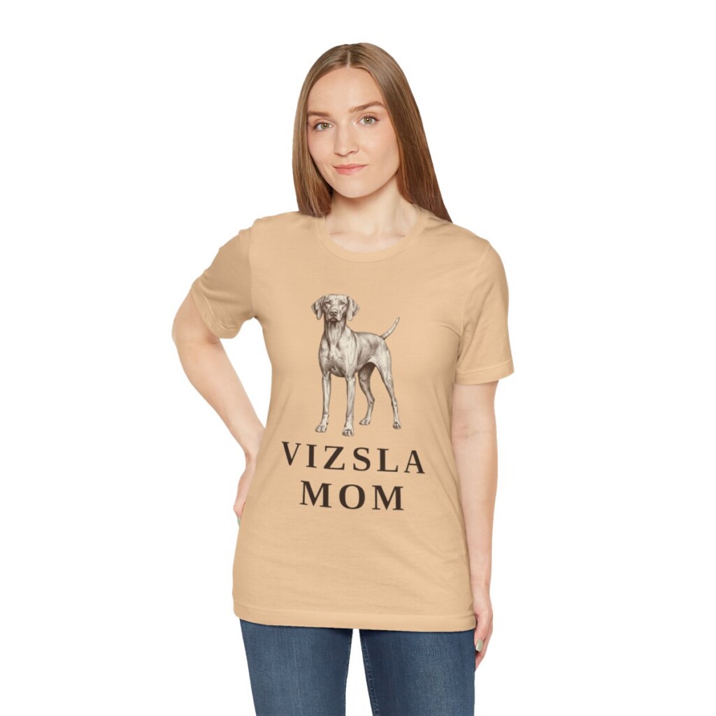 Vizsla Mom Shirt, Vintage Dog Sketch Tee, Dog Mom Gift Vizsla Mom Shirt, Vintage Dog Sketch Tee, Dog Mom Gift