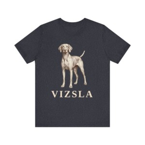 Vizsla Lover Shirt, Vintage Dog Sketch Tee, Dog Lover Gift