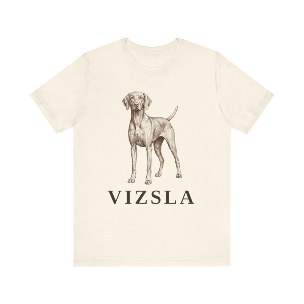Vizsla Lover Shirt, Vintage Dog Sketch Tee, Dog Lover Gift Vizsla Lover Shirt, Vintage Dog Sketch Tee, Dog Lover Gift
