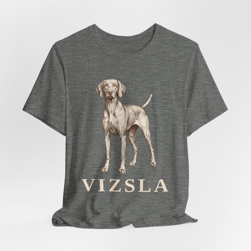 Vizsla Lover Shirt, Vintage Dog Sketch Tee, Dog Lover Gift Vizsla Lover Shirt, Vintage Dog Sketch Tee, Dog Lover Gift
