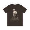 Vizsla Humor Shirt, Vintage Dog Sketch Tee, Dog Humor Gift