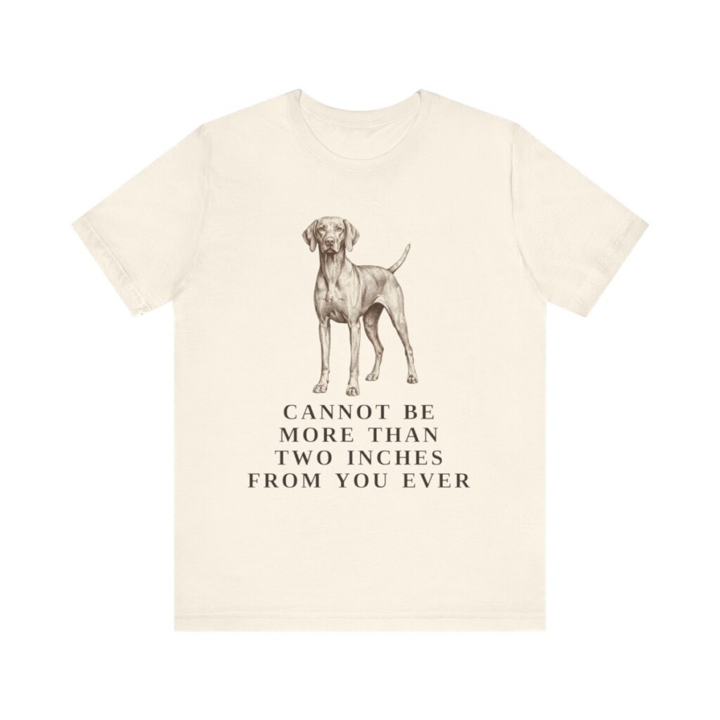 Vizsla Humor Shirt, Vintage Dog Sketch Tee, Dog Humor Gift
