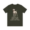 Vizsla Humor Shirt, Vintage Dog Sketch Tee, Dog Humor Gift