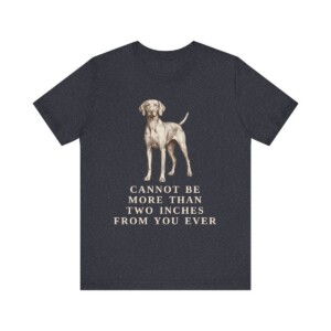 Vizsla Humor Shirt, Vintage Dog Sketch Tee, Dog Humor Gift