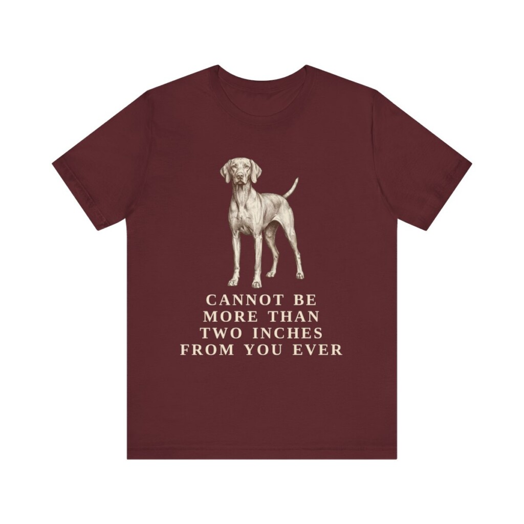 Vizsla Humor Shirt, Vintage Dog Sketch Tee, Dog Humor Gift