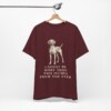Vizsla Humor Shirt, Vintage Dog Sketch Tee, Dog Humor Gift