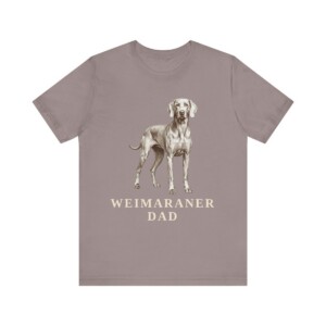 Weimaraner Dad Shirt, Vintage Dog Sketch Tee, Dog Dad Gift