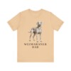 Weimaraner Dad Shirt, Vintage Dog Sketch Tee, Dog Dad Gift