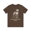 Weimaraner Dad Shirt, Vintage Dog Sketch Tee, Dog Dad Gift