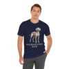 Weimaraner Dad Shirt, Vintage Dog Sketch Tee, Dog Dad Gift