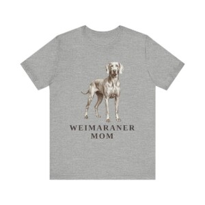 Weimaraner Mom Shirt, Vintage Dog Sketch Tee, Dog Mom Gift