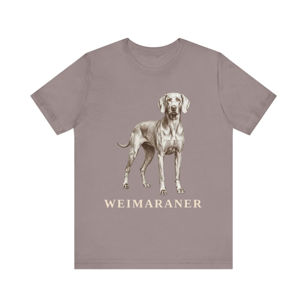 Weimaraner Lover Shirt, Vintage Dog Sketch Tee, Dog Lover Gift