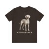 Weimaraner Lover Shirt, Vintage Dog Sketch Tee, Dog Lover Gift