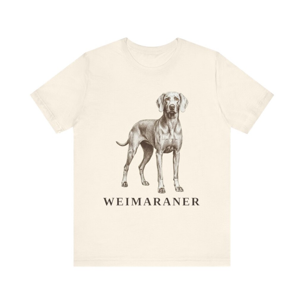 Weimaraner Lover Shirt, Vintage Dog Sketch Tee, Dog Lover Gift