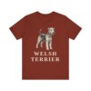 Welsh Terrier Lover Shirt, Vintage Dog Sketch Tee, Dog Lover Gift