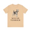 Welsh Terrier Lover Shirt, Vintage Dog Sketch Tee, Dog Lover Gift