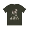 Welsh Terrier Lover Shirt, Vintage Dog Sketch Tee, Dog Lover Gift
