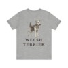 Welsh Terrier Lover Shirt, Vintage Dog Sketch Tee, Dog Lover Gift