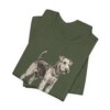 Welsh Terrier Lover Shirt, Vintage Dog Sketch Tee, Dog Lover Gift