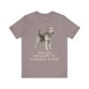 Welsh Terrier Humor Shirt, Vintage Dog Sketch Tee, Dog Humor Gift