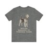 Welsh Terrier Humor Shirt, Vintage Dog Sketch Tee, Dog Humor Gift