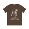 Welsh Terrier Humor Shirt, Vintage Dog Sketch Tee, Dog Humor Gift