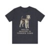 Welsh Terrier Humor Shirt, Vintage Dog Sketch Tee, Dog Humor Gift