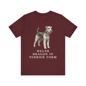 Welsh Terrier Humor Shirt, Vintage Dog Sketch Tee, Dog Humor Gift Welsh Terrier Humor Shirt, Vintage Dog Sketch Tee, Dog Humor Gift
