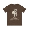 West Highland White Terrier Lover Shirt, Vintage Dog Sketch Tee, Dog Lover Gift West Highland White Terrier Lover Shirt, Vintage Dog Sketch Tee, Dog Lover Gift