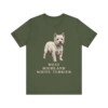 West Highland White Terrier Lover Shirt, Vintage Dog Sketch Tee, Dog Lover Gift West Highland White Terrier Lover Shirt, Vintage Dog Sketch Tee, Dog Lover Gift