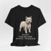 West Highland White Terrier Lover Shirt, Vintage Dog Sketch Tee, Dog Lover Gift West Highland White Terrier Lover Shirt, Vintage Dog Sketch Tee, Dog Lover Gift