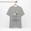 West Highland White Terrier Humor Shirt, Vintage Dog Sketch Tee, Dog Humor Gift