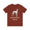 Whippet Dad Shirt, Vintage Dog Sketch Tee, Dog Dad Gift