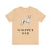 Whippet Dad Shirt, Vintage Dog Sketch Tee, Dog Dad Gift