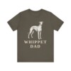 Whippet Dad Shirt, Vintage Dog Sketch Tee, Dog Dad Gift