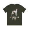 Whippet Dad Shirt, Vintage Dog Sketch Tee, Dog Dad Gift